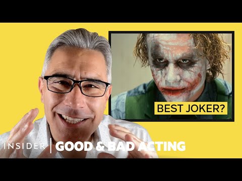 Pro Acting Coach Breaks Down 12 Batman Villain Performances | Good & Bad Acting