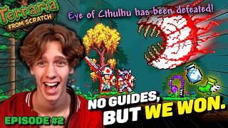We re ACTUALLY Making Progress No Guides Terraria Episode