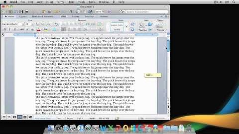 Lesson 3 - Navigate through a Word document