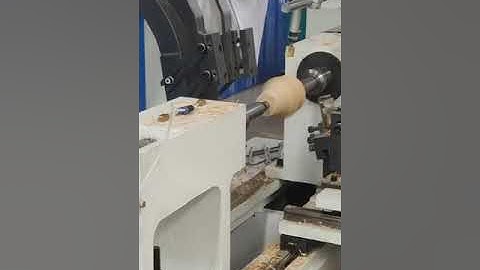 Woodworking machine with servo motor High speed automatic feeding #cncwoodlathe