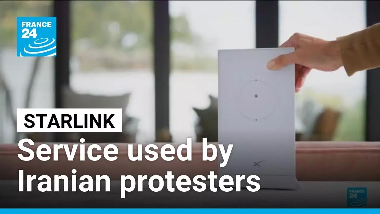 What is Starlink, the satellite service Iranians use to post about the protests? • FRANCE 24