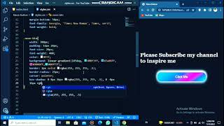 ASMR Programming - How to make a Neon Button |No Talking|. #asmr #programming  #css3 #html5 #neon