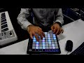 JAZZ FUNK improvisation with NOVATION  launchpad X