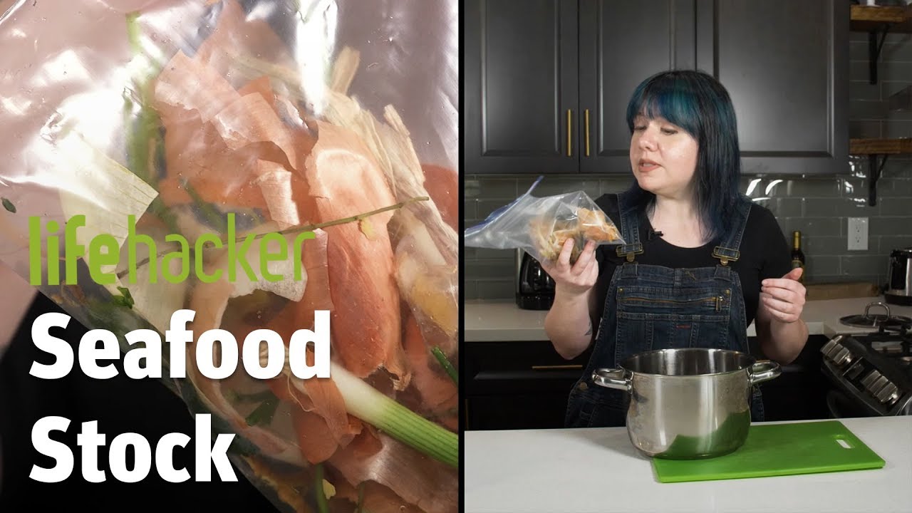 Make Food Stock From Leftovers | Eating Trash