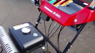 除雪機高価買取無料査定ヤンマー除雪機　Js-865C