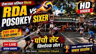 RDA vs POSOKEY SIXER