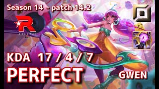 【KRサーバー/GM】KT PerfecT グウェン(Gwen) VS ヨネ(Yone) TOP - Patch14.2 KR Ranked【LoL】