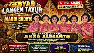 LIVE TAYUB SIANG BPK SUYONO PEKUWON BJN NYI SUPRIATI,TUTIK,WATI,KHUSNUL,AYUMI & ANGGI ||MARDI BUDOYO