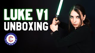 LUKE V1 saber Unboxing & Review - CCSabers review