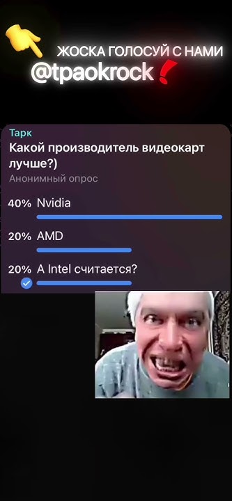 Какой производитель видеокарт лучше?) #nvidia #amd #intel #мем #опрос # ...