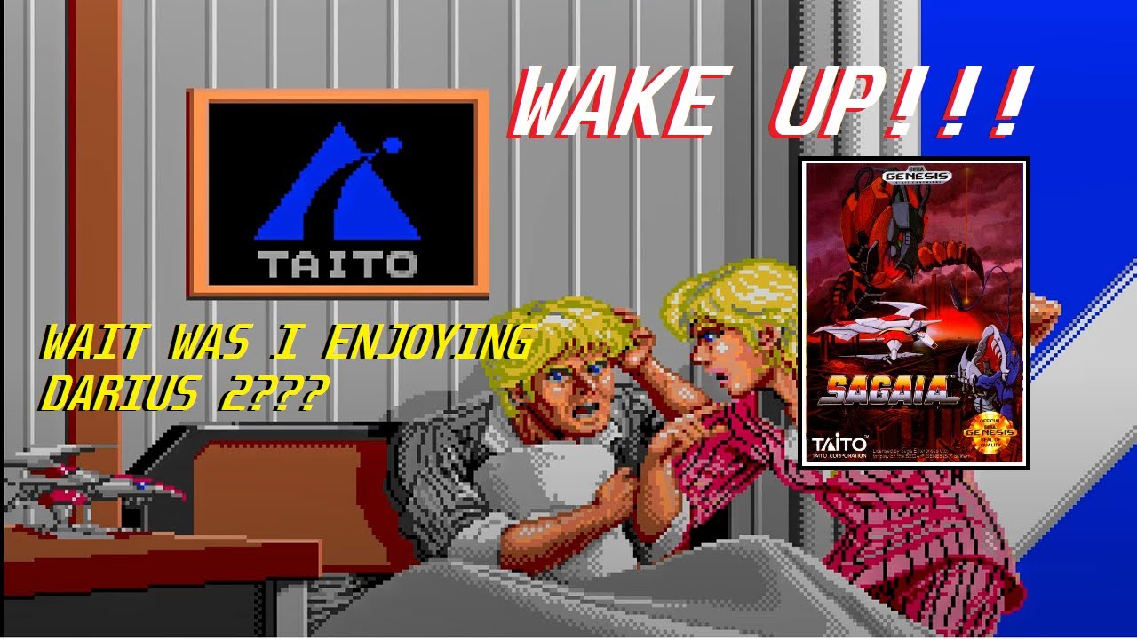 Sagaia (Darius 2) - Genesis/Megadrive (Mister FPGA / PVM) - Normal - 1cc with Tiat