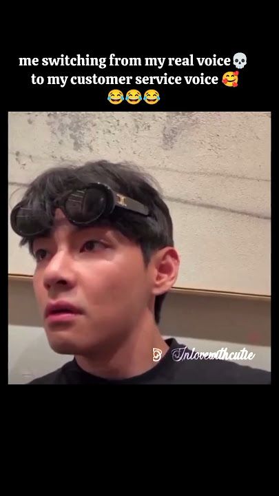 The way voice changed 🤧🤣🤣🤣 #v #taehyung #live #bts #shorts