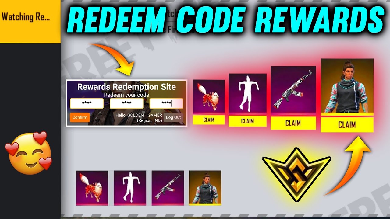 FFPL REDEEM CODE REWARDS 😍 FF REDEEM CODE TODAY | FF NEW REDEEM CODE | FREE FIRE NEW REDEEM CODE