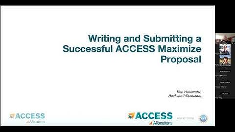 How to Write a Successful Maximize ACCESS Allocations Request