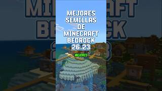 😱 Encontré una SEMILLA PERFECTA en Minecraft Bedrock 26.23 #minecraft