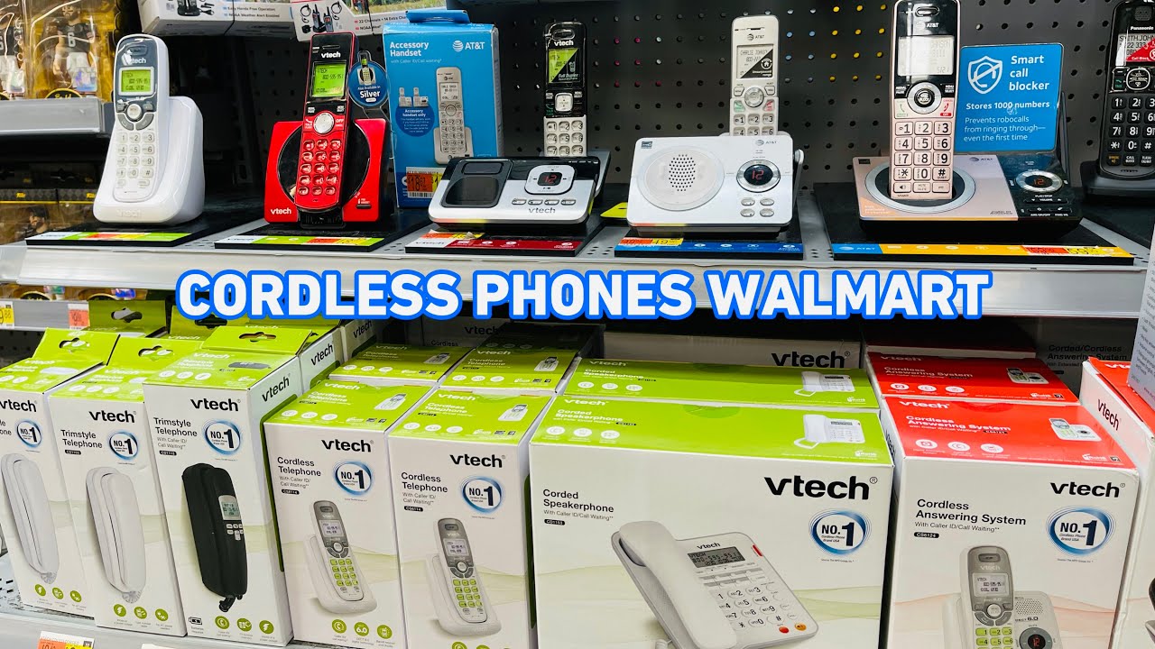 CORDLESS PHONES IN WALMART YouTube