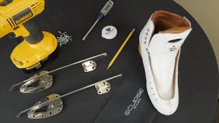How to Mount the Skate Blade Accuflake邃 Pro Holder Blade Changing Procedure