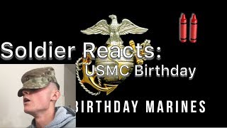 ARMY Reaction: 2018 Marine Corps Birthday Message