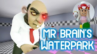 MR BRAIN'S WATERPARK! (OBBY) Roblox Gameplay Walkthrough No Death Speedrun [4K]