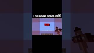 This mod is diabolical☠️ #minecraft #horror #gaming