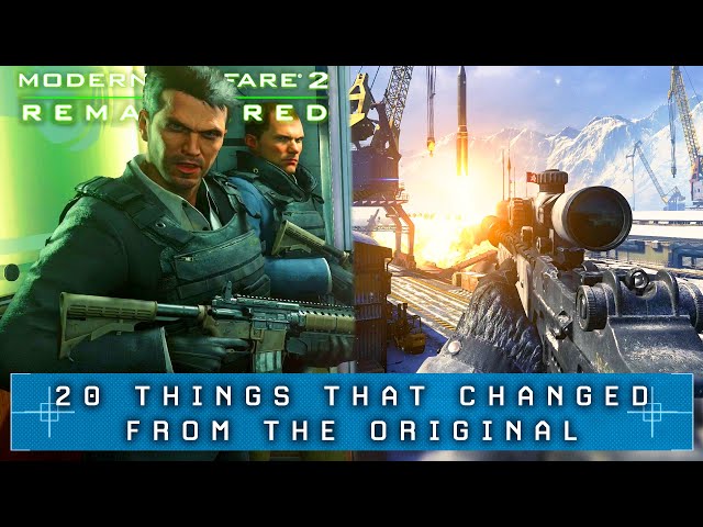 Modern Warfare 2 Remastered VS MW2 (What Has Changed?) 