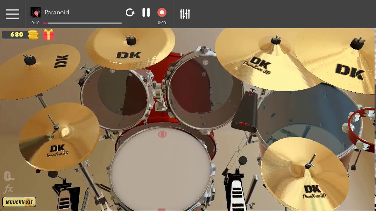 black sabbath paranoid, drums YouTube