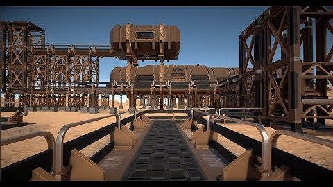 Modular sci fi Environment G C2 Demo