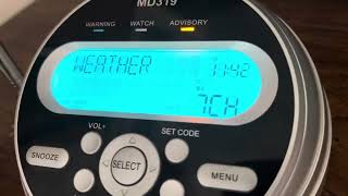 Required Weekly Test on KEC76 & WNG550 - 6/18/25