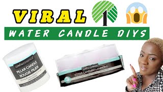 Dollar Tree candle DIYS 2025