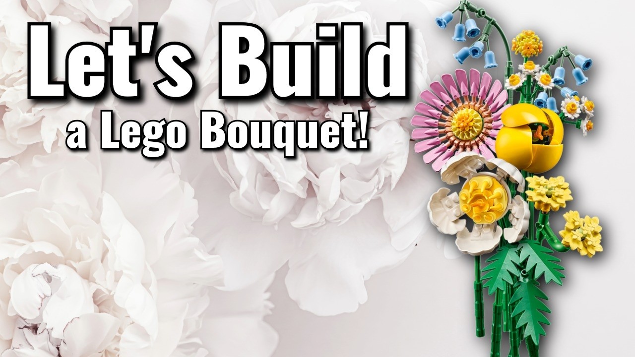 Let's build a Lego Bouquet!