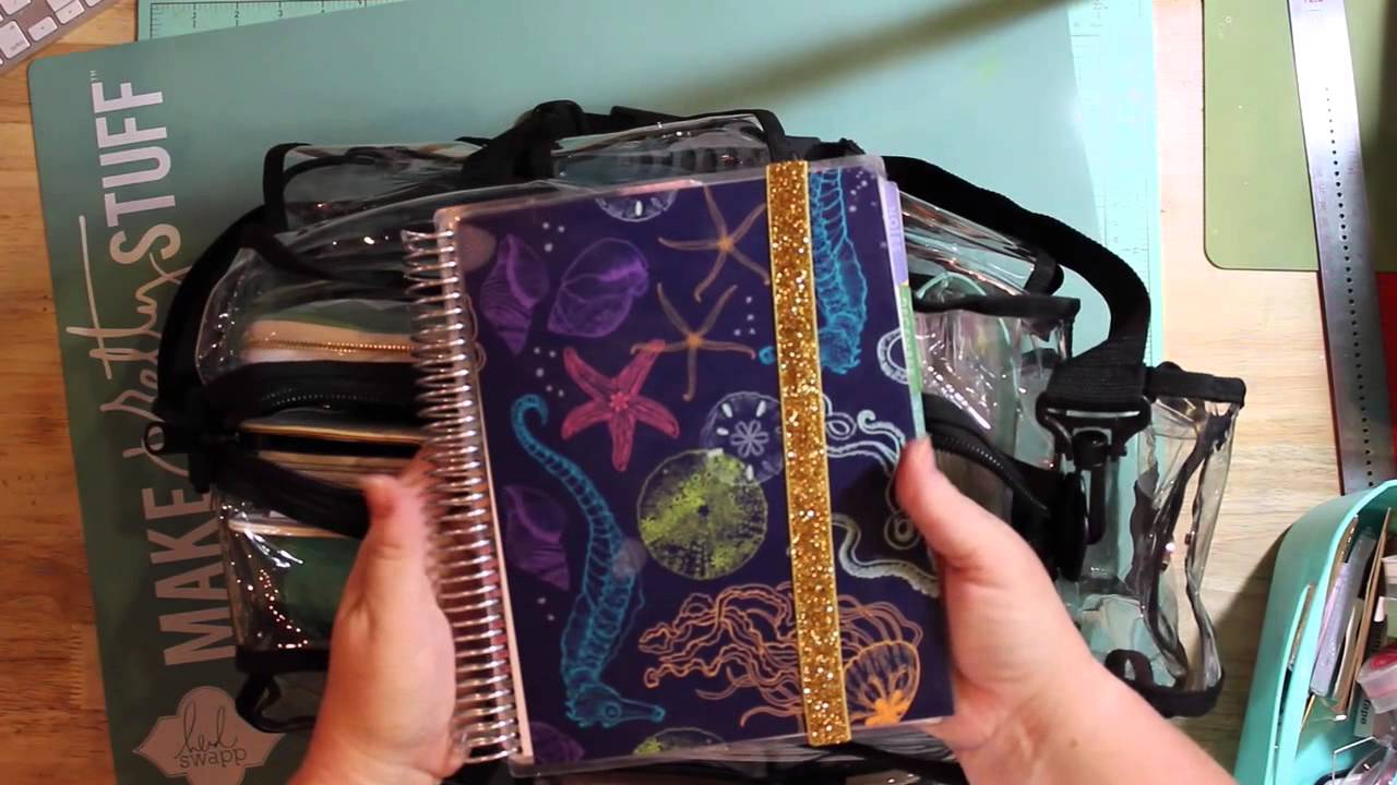 awesome planner bag share YouTube