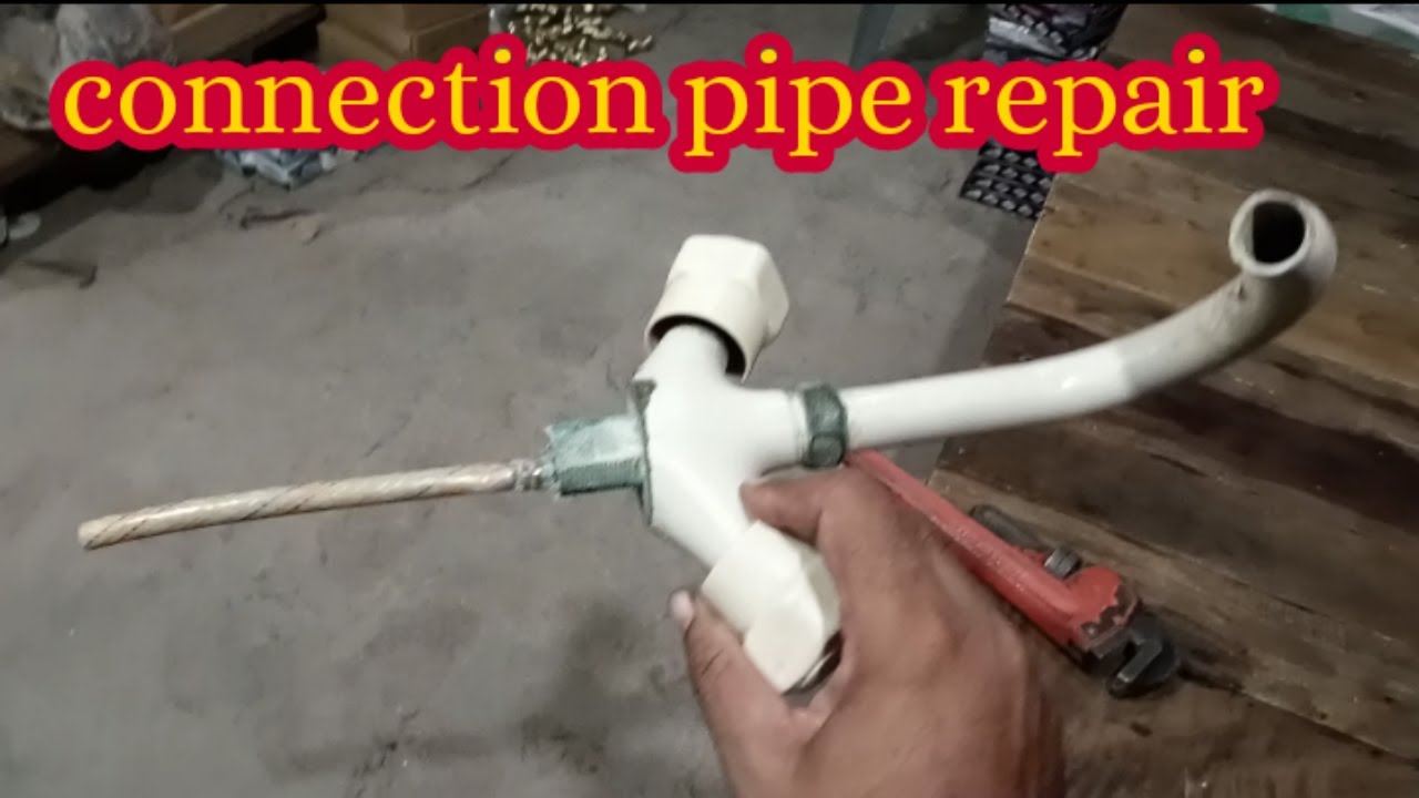 How to Tap leakage repairing wash basin mixer repair connection pipe
