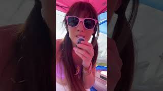 COCHELLA UPDATES 😳 Day 2 🥳 Status: Afternoon at one of the cheapest campsites 🫡 #coachella