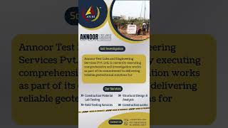 Annoor is currently executing comprehensive soil investigation works