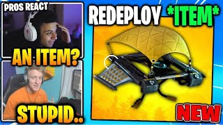 Streamers React To Glider Redeploy Back In Fortnite Amazing
