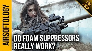 Do Foam Suppressors Really Work | Airsoftology Q&A Show