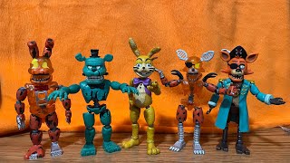 My opinion on all The FNAF Curse of Dreadbear Action figures