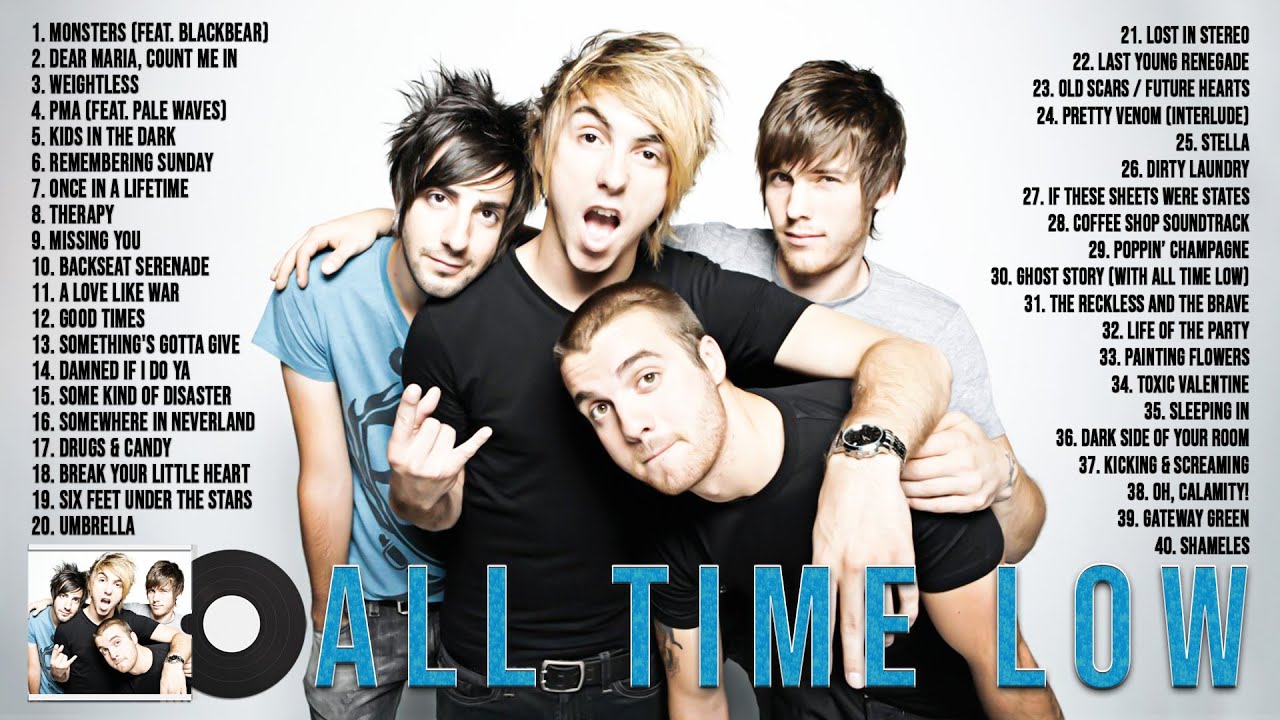 AllTimeLow Greatest Hits Full Album 2022  AllTimeLow Best Songs Collection