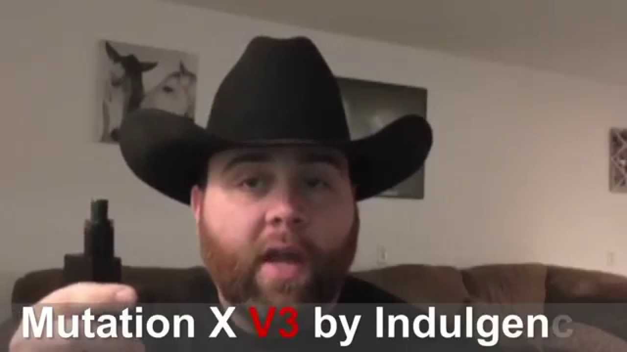 Mutation X V3 by Indulgence - Presented by The Vaping Cowboy Reviews ...
