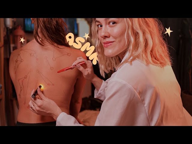 ASMR REALISTA Exame de Pele, Massagem e Relaxamento ⭐️ Voz Suave e Sussurros