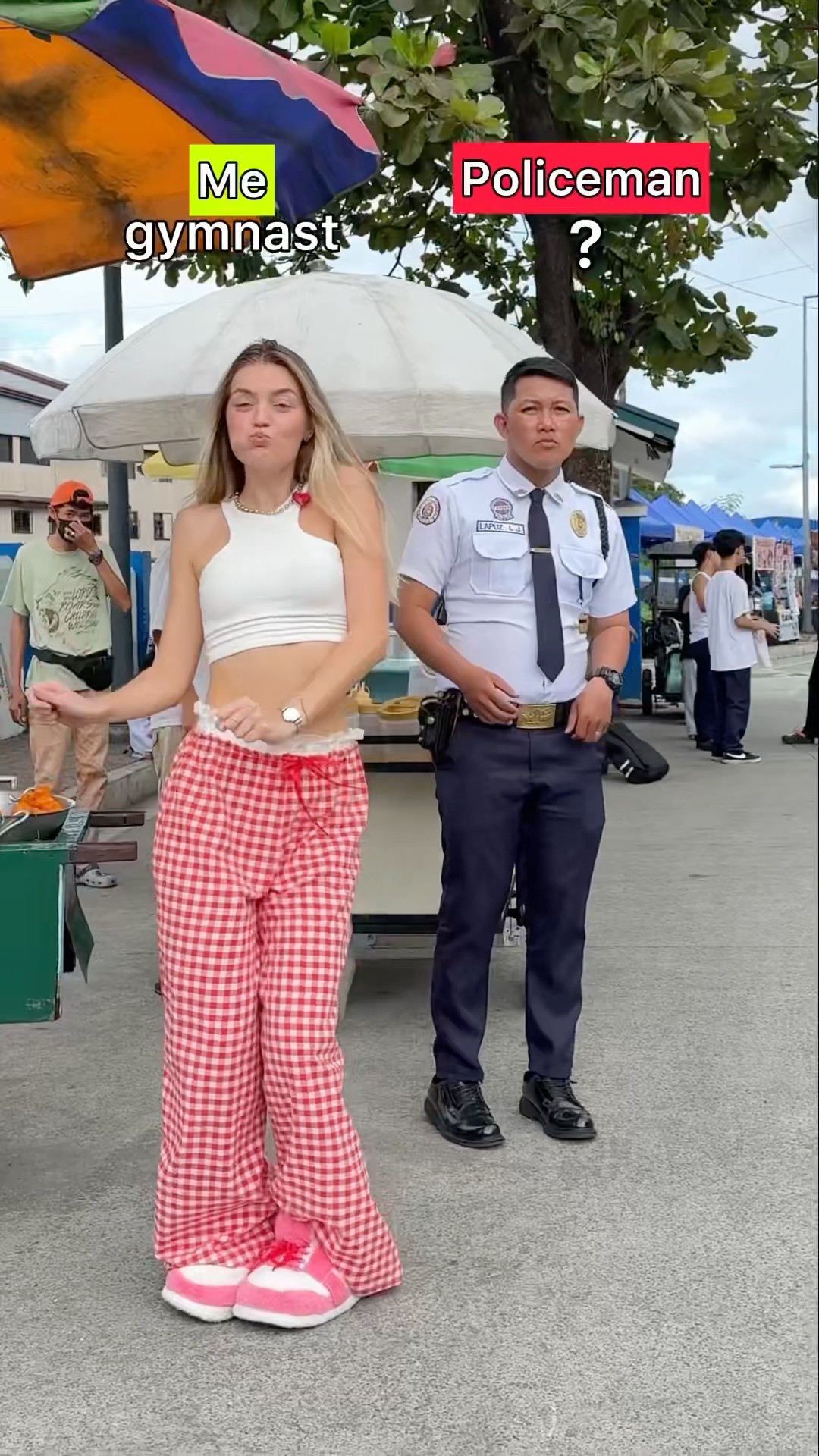 Rate policeman’s reaction 1-10???