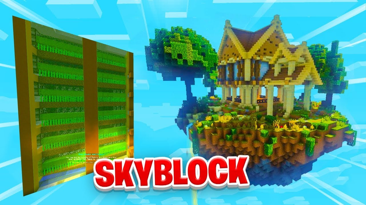 ISLAND UPGRADES! - Minecraft SKYBLOCK #12 - YouTube