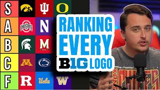 Ranking Every BIG 10 Logo in College Football!! (Tier List Edition) 