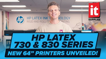 HP Latex 730 & 830 Series: New 64” Printers Unveiled!