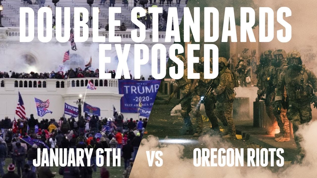 Double Standards EXPOSED in Portland Riots and January 6 Justice
