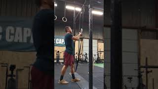 Jumping ring muscle up