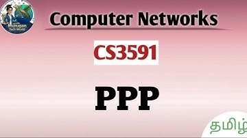 PPP(Point to Point Protocol) in computer networks tamil||CS3591||Anna University regulation 2021.