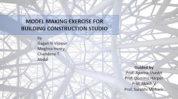 Spaces Frames- Model Making Workshop