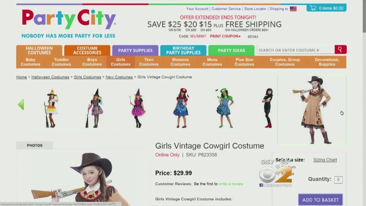 Children’s’ Halloween Costume Controversy