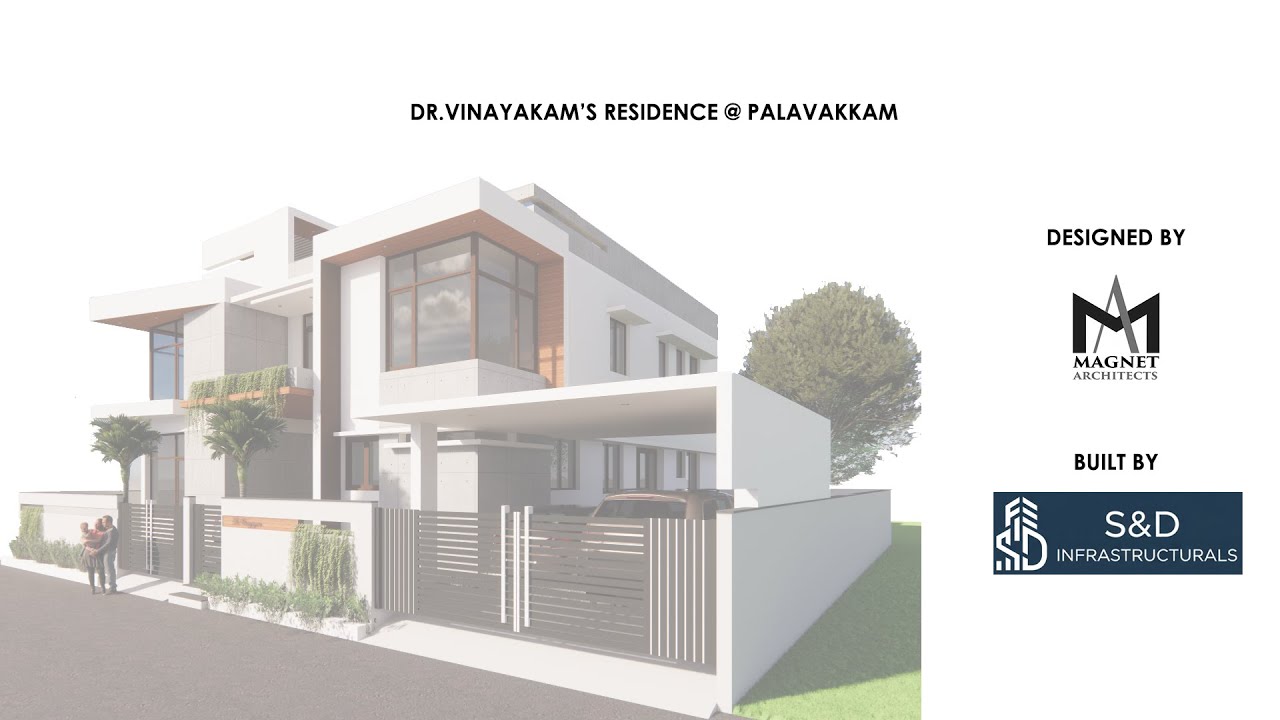 5000 sq.ft Modern home @ Palavakkam, Chennai (3D Walkthrough)